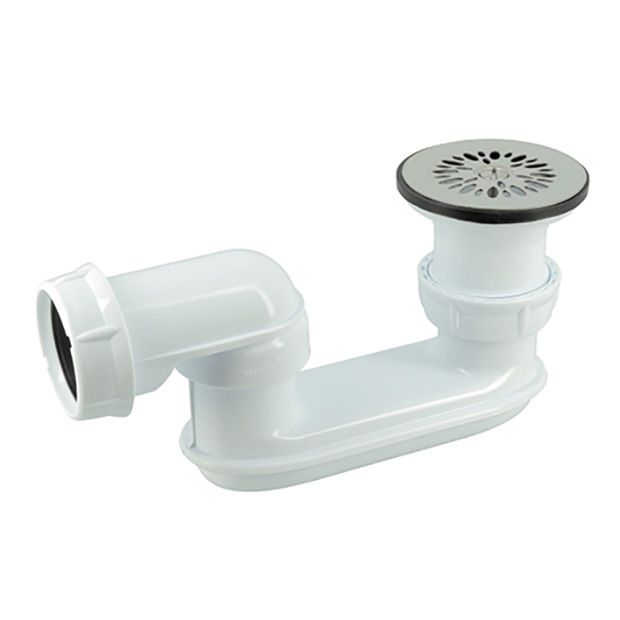 Siphon avec grille inox, type 570