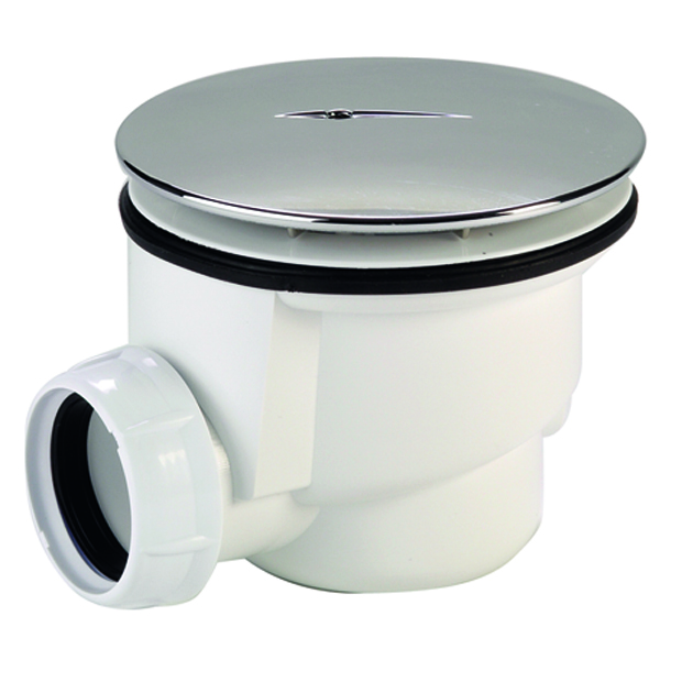 Siphon avec capot ABS chromé, type 690