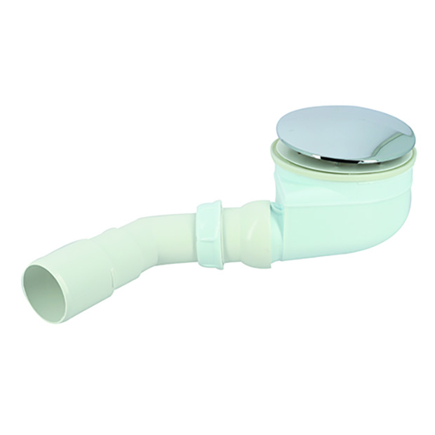 Siphon Turboflow avec capot ABS chromé, type TB90