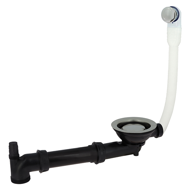 Bonde d'évier avec crépine inox , type 518R