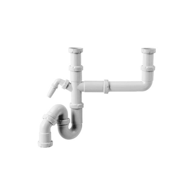 Double siphons avec ccombaison centrale, type S-201