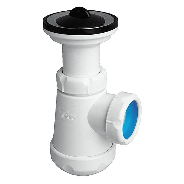 Siphon bouteille avec bouchon en caoutchouc, type S-136