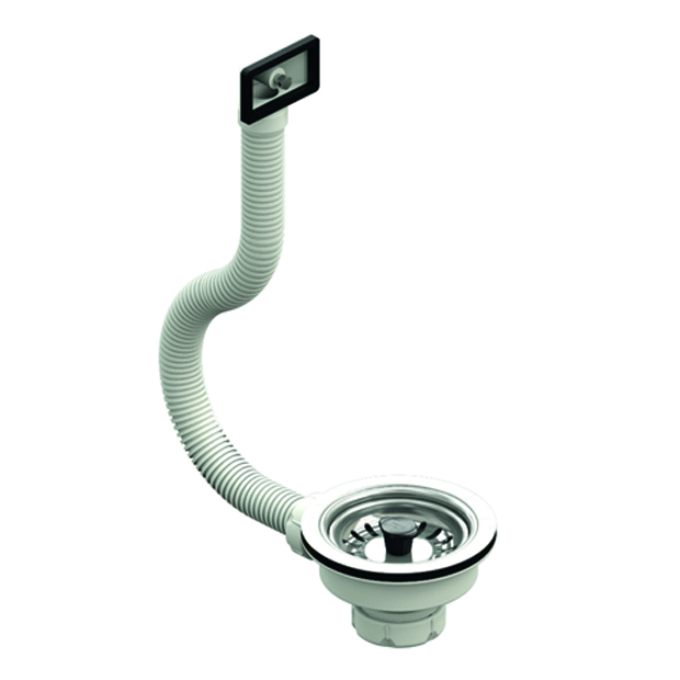 Bonde d'évier avec crépine inox , type S-237