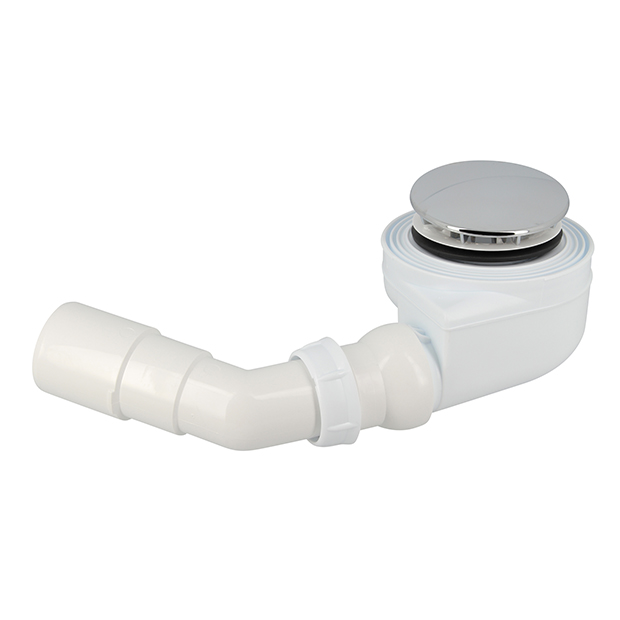 Siphon Turboflow avec capot ABS chromé, type TB60