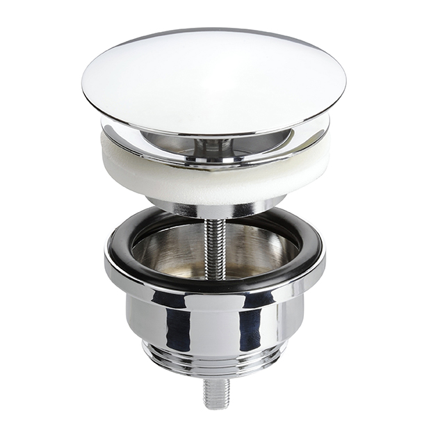 Crépine avec capot chromé, type L32UF/L32UM